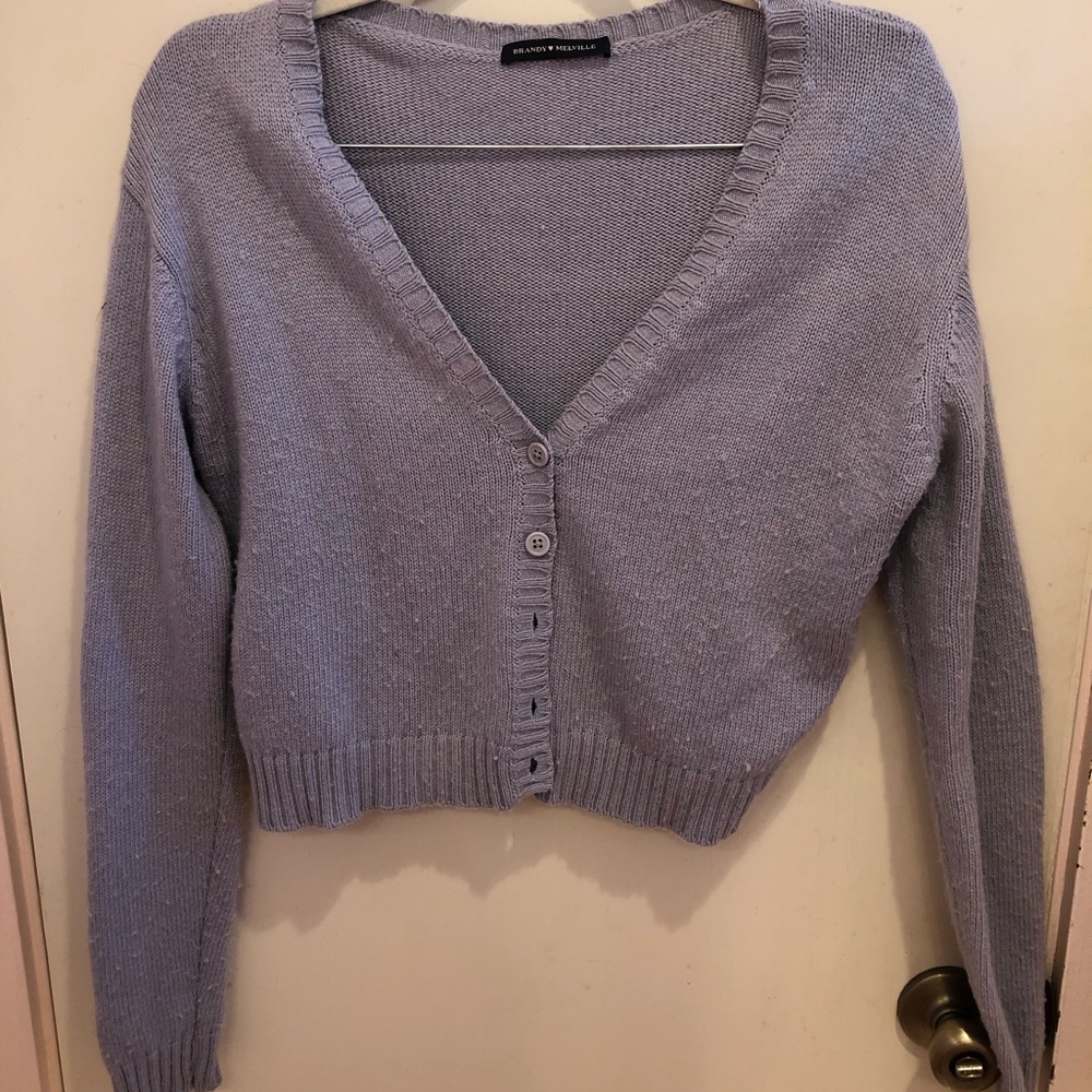 Brandy Melville cardigan blue